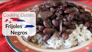 Cooking Cuban  Frijoles Negros Black Beans [upl. by Gillmore]