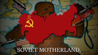 quotГосударственный гимн СССРquot State Anthem of USSR  USSR Anthem in English [upl. by Ailicec]