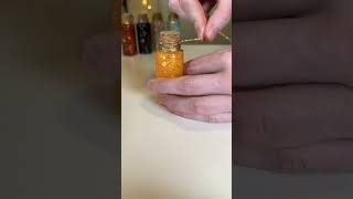 Making mini Day Court potion bottle potion potions apothecary asmrvideo asmr fae faeries [upl. by Hada]