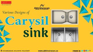 Modernize Your Kitchen with Carysil Sinks  Abhi Vairavan  Carysil [upl. by Ennoved]