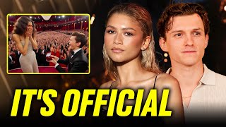 quotYes He proposed to Mequot Zendaya Reveals Her Relationship with Tom Holland [upl. by Arvell147]