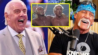 Hulk Hogan Shares Crazy Ric Flair Stories [upl. by Acisse]