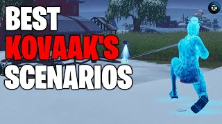 The Best Kovaaks Scenarios For Fortnite  Improve Your Aim Fast  Fortnite Tips amp Tricks [upl. by Eegnat387]