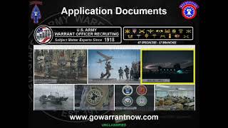 U S Army Warrant Officer Recruiting and Application Brief 2024 [upl. by Appilihp151]