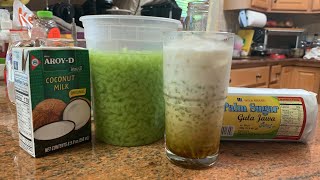 Es Cendol Indonesian Iced Sweet Dessert [upl. by Jordain816]