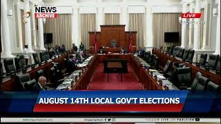 Local Government Elections Set For August 14th [upl. by Welby]