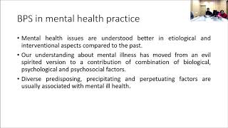 Biopsychosocial approach in social work practice by DrBino Thomas [upl. by Edmonda]