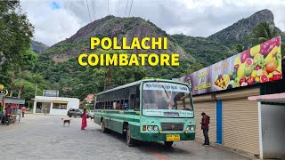 Pollachi to Coimbatore TNSTC EXPRESS Bus Journey [upl. by Nnaegroeg]