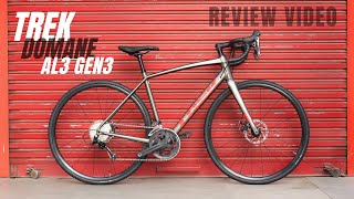 Best Road Bike For Indian Roads 🚴🏻‍♂️  Trek Domane Al3 2024 Review Video [upl. by Aniwde]