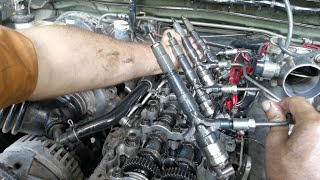 how to common rail injector checking engine starting problem clear  common rail injector check [upl. by Plume]