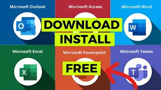 how to download microsoft office 2019 for free windows 11  2024 update [upl. by Laicram]