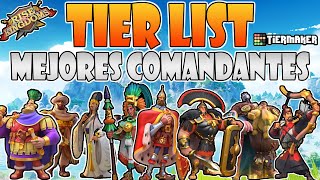 TIER LIST MEJORES COMANDANTES LEGENDARIOS 2023 [upl. by Balliol]