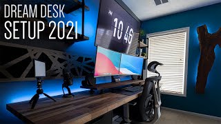 Ultimate Dream Desk Setup Build  8ft Desk  IKEA  Custom [upl. by Llenoil519]