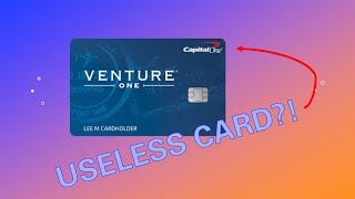 The Capital One VentureOne is Useless [upl. by Asilej]