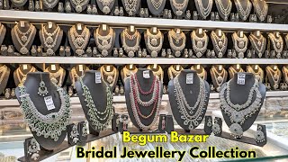 begumbazar latest Victorian jewellery collection  Hyderabad Jewellery Design  imitationjewellery [upl. by Hctub41]