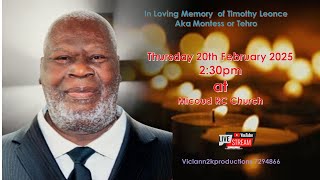 In Loving Memory of Timothy Leonce AKA Montess or Tehro [upl. by Nigel463]