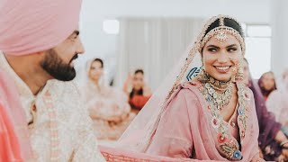 Watch Navneet amp Manjots Emotional Indian Sikh Wedding  What Made Her Fathers Tears Flow [upl. by Keyser83]