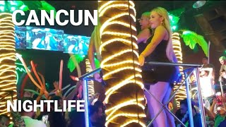 CANCUN NIGHTLIFE in Mexico 🇲🇽  street walking [upl. by Dustin800]