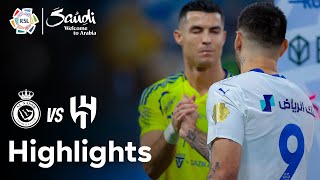 Al Nassr v Al Hilal  RSL Highlights presented by Visit Saudi [upl. by Annibo]