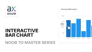 Interactive Bar Charts Tutorial  Axure RP Noob to Master  Ep32 [upl. by Isiad]