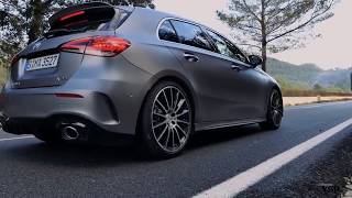 2019 Mercedes A35 AMG  Exhaust Pure Sound amp AccelerationsHD [upl. by Aela]