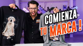 ¿Cómo imprimir camisetas Métodos técnicas y tecnologías ✅ [upl. by Puna]