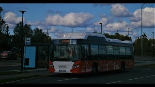 Tartus Scania Citywide LF CNG with depot number 405 [upl. by Ahrat213]