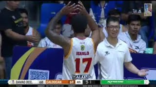 Kenneth Ighalo and Coach Manu Iñigo gets Ejected vs Caloocan Batang Kankaloo [upl. by Nedry]