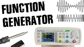 Electronics Basics FunctionArbitrary Waveform amp Signal Generator FY6600 REVIEW [upl. by Ailesor388]