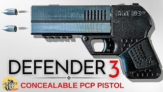 DEFENDER 3 • CONCEALABLE PCP Air Pistol [upl. by Rim]