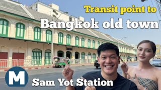 Easy walk to sightseeing culturalrich neighborhood in Bangkok Bangkok travel guide 2024 [upl. by Zsa]