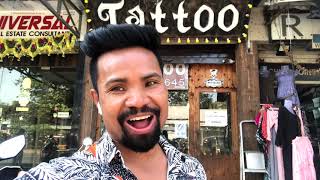 Tattooed on my chest at youtuber Mahesh Chavans tattoo studio  The Mustache  Navi Mumbai [upl. by Kilar]