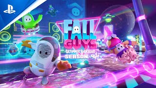 Fall Guys Ultimate Knockout  Season 4 Launch Trailer  PS4 [upl. by Eelreveb918]