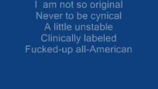 SR71 All american lyrics [upl. by Friday]