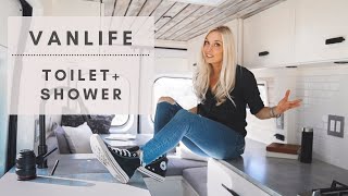 VAN LIFE  Toilet Shower amp Laundry [upl. by Mascia]