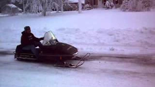 1976 John Deere Liquifire 340 snowmobile [upl. by Eiramesor]