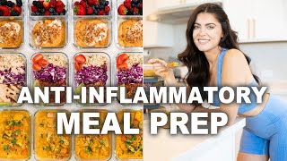 EASY 5 DAY ANTIINFLAMMATORY MEAL PREP PLAN  AntiInflammatory Diet Recipes [upl. by Argella]