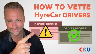 How to VETTE HYRECAR Drivers a musthave skill [upl. by Felicle]