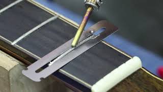 How to remove guitar frets Refret Lesson 1 [upl. by Attennod608]