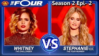 Whitney Reign vs Stephanie Zelaya The Four Season 2 S2e2 [upl. by Dayiz800]