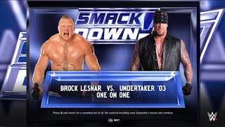 Brock Lesnar Vs Undertaker [upl. by Presber]