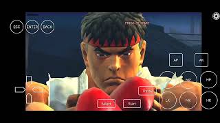 Wined3d 78 staging Test 3 Ultra Street Fighter 4 at 720p Exagear Poco F3 [upl. by Eulau]