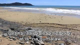 Ngayon At Kailanman  Basil Valdez KARAOKE ver2 HD [upl. by Roderica]