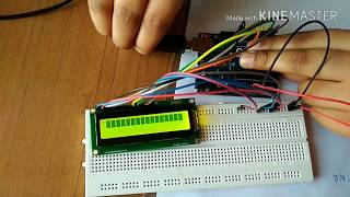 Interface 16x2 LCD with ATmega328p  AVR Microcontroller Programming in Arduino  TinkerCAD [upl. by Mazur]