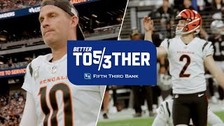 Better Together Evan McPherson and Kevin Huber  Cincinnati Bengals [upl. by Ybrad]