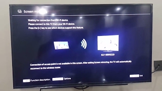 How to Connect Laptop Screen with Smart TV without HDMI  2019 [upl. by Anined302]