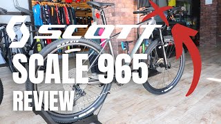 SCOTT SCALE 965 20212022  Review [upl. by Anayit]