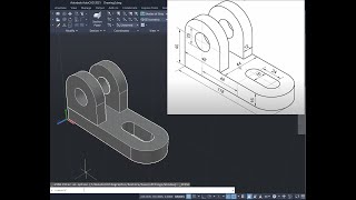 AutoCAD 3D Basics of Modeling STEP BY STEP [upl. by Isidoro460]