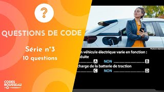 Code de la route  questions gratuites  Codes Rousseau 2025 [upl. by Aharon661]