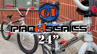 2021 GT Pro Series 24quot Cruiser BMX Unboxing  Harvester Bikes [upl. by Assirehc]